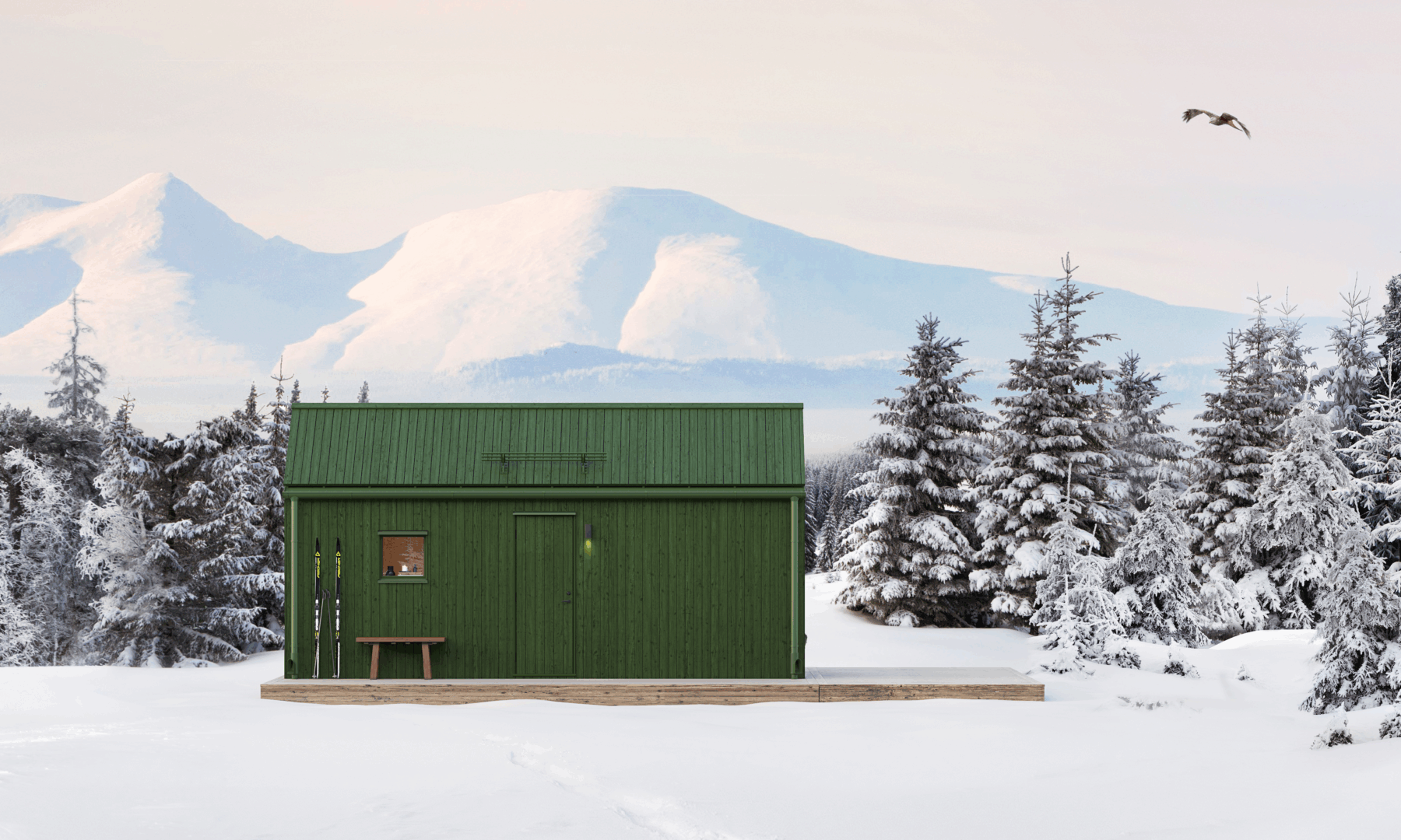 Friggebod i fjällen