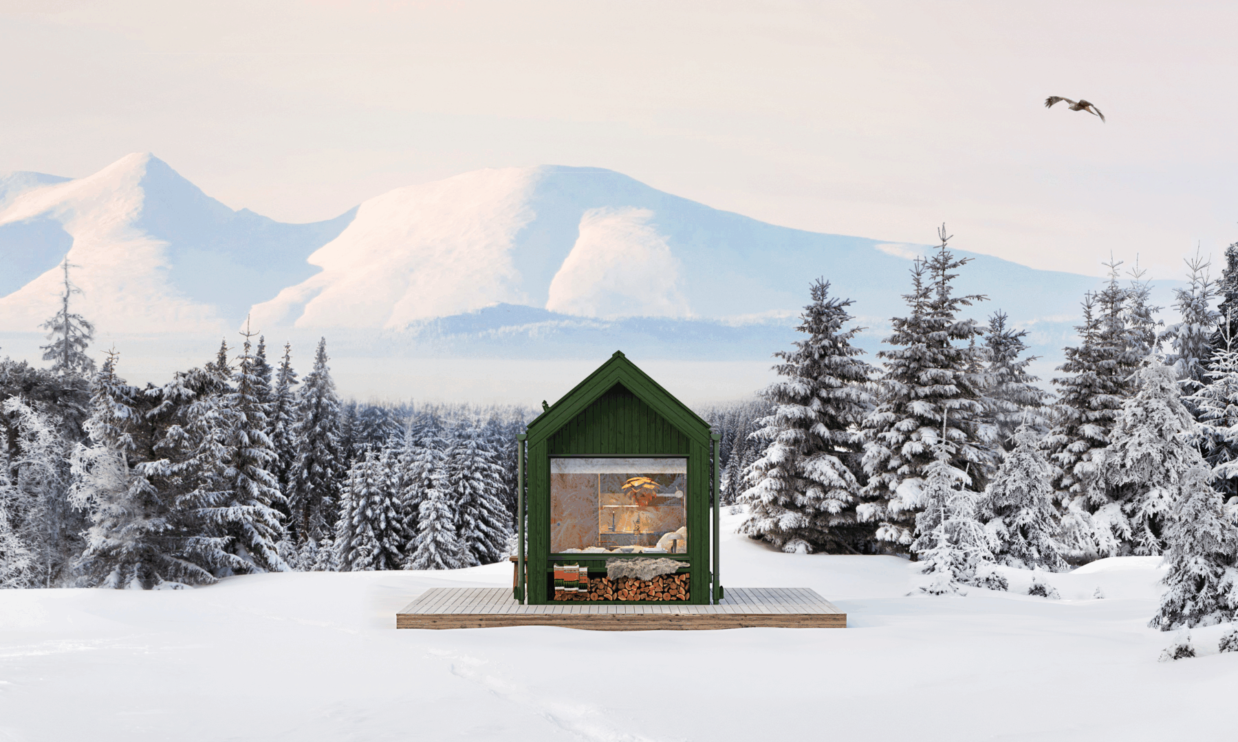 Friggebod i fjällen